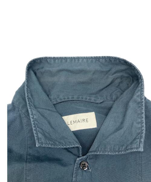 LEMAIRE（ルメール）LEMAIRE (ルメール) Convertible Collar Shirt /コンバーチブル カラー シャツ ネイビー サイズ:実寸参照の古着・服飾アイテム