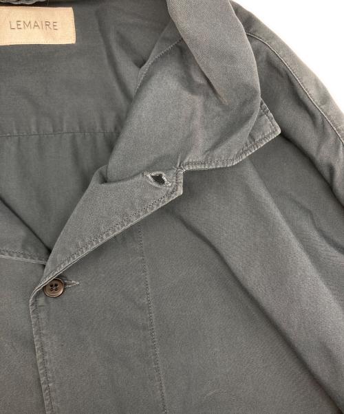 LEMAIRE（ルメール）LEMAIRE (ルメール) Convertible Collar Shirt /コンバーチブル カラー シャツ ネイビー サイズ:実寸参照の古着・服飾アイテム