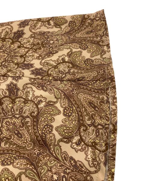 Sonny Label（サニーレーベル）Sonny Label (サニーレーベル) ダマスク プリント ワンピース ベージュ サイズ:FREEの古着・服飾アイテム