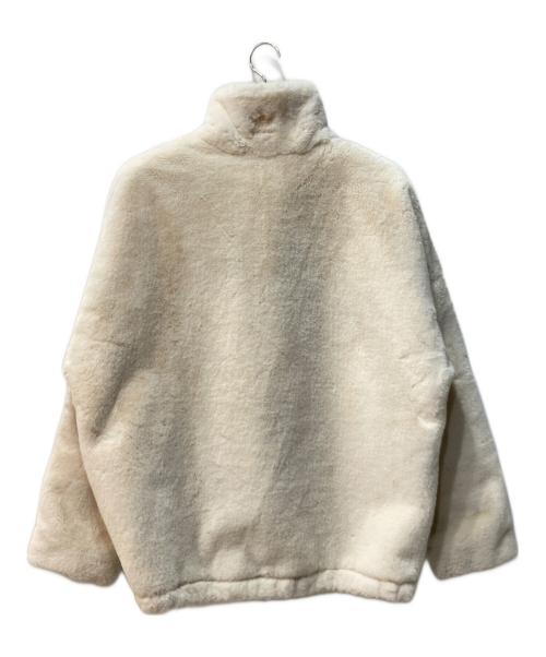 adidas（アディダス）adidas (アディダス) FUR JACKET ベージュ サイズ:XOの古着・服飾アイテム