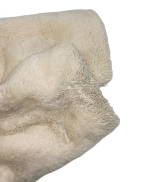 adidas（アディダス）adidas (アディダス) FUR JACKET ベージュ サイズ:XOの古着・服飾アイテム