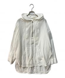 CINOH（チノ）の古着「シースルーフーディー」｜ホワイト
