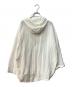CINOH (チノ) シースルーフーディー ホワイト サイズ:F：16000円