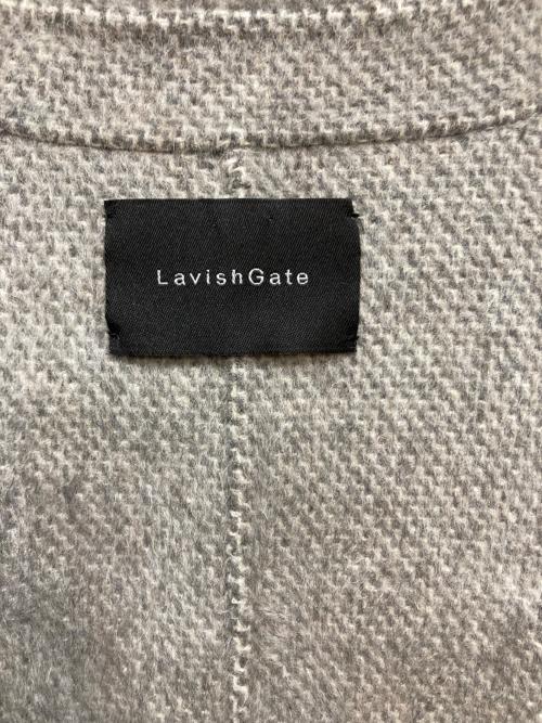 Lavish Gate（ラビッシュゲート）Lavish Gate (ラビッシュゲート) ウールコート グレー サイズ:FREEの古着・服飾アイテム
