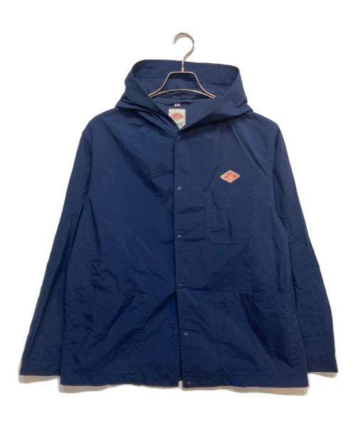 DANTON（ダントン）DANTON (ダントン) ナイロンスナップフーデットジャケット ネイビー サイズ:40の古着・服飾アイテム