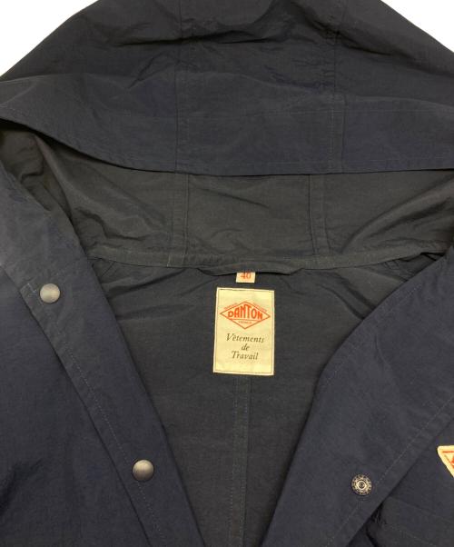 DANTON（ダントン）DANTON (ダントン) ナイロンスナップフーデットジャケット ネイビー サイズ:40の古着・服飾アイテム