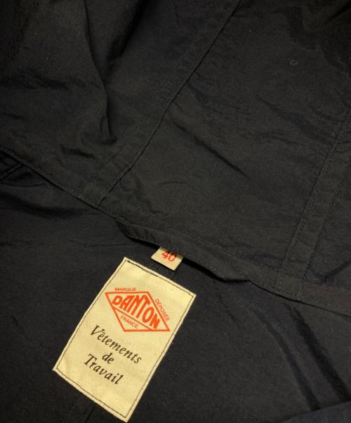 DANTON（ダントン）DANTON (ダントン) ナイロンスナップフーデットジャケット ネイビー サイズ:40の古着・服飾アイテム