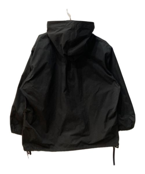 HAVERSACK（ハバーサック）HAVERSACK (ハバーサック) 高密度 ツイル アノラック パーカ ブラック サイズ:Mの古着・服飾アイテム