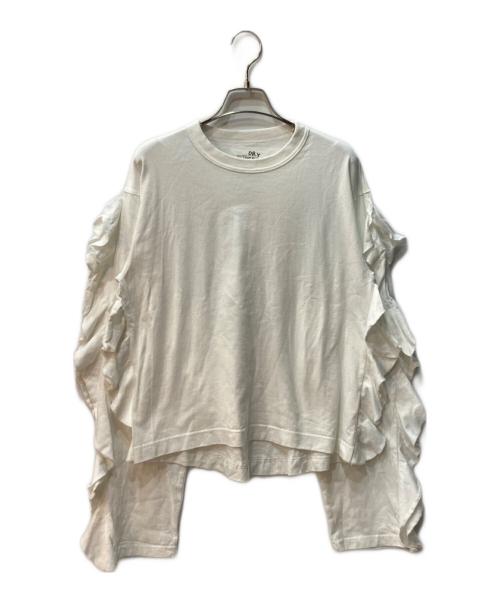 holiday（ホリデー）holiday (ホリデー) ロング スリーブ カットソー ホワイト サイズ:Ｓの古着・服飾アイテム