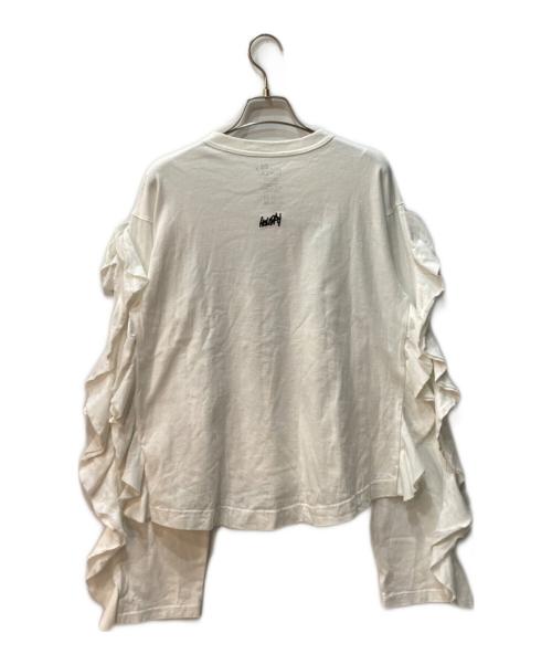 holiday（ホリデー）holiday (ホリデー) ロング スリーブ カットソー ホワイト サイズ:Ｓの古着・服飾アイテム