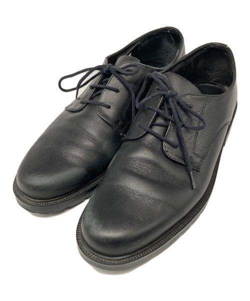 KLEMAN（クレマン）KLEMAN (クレマン) プレーントゥシューズ ブラック サイズ:24cmの古着・服飾アイテム