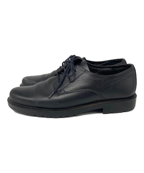 KLEMAN（クレマン）KLEMAN (クレマン) プレーントゥシューズ ブラック サイズ:24cmの古着・服飾アイテム
