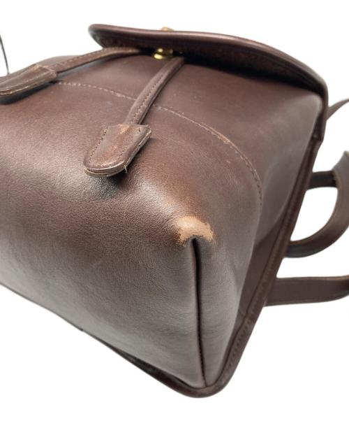 COACH（コーチ）COACH (コーチ) レザー リュック ブラウン サイズ:サイズ詳細参照の古着・服飾アイテム