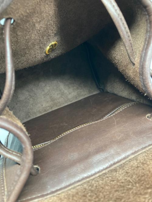 COACH（コーチ）COACH (コーチ) レザー リュック ブラウン サイズ:サイズ詳細参照の古着・服飾アイテム