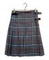 tricot COMME des GARCONS（トリココムデギャルソン）の古着「チェック ラップスカート」｜グレー