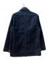 AURALEE (オーラリー) HARD TWIST LIGHT DENIM SHIRTS BLOUSON インディゴ：13000円