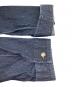 中古・古着 AURALEE (オーラリー) HARD TWIST LIGHT DENIM SHIRTS BLOUSON インディゴ：13000円