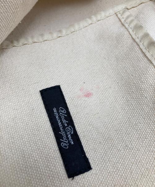 UNDERCOVER（アンダーカバー）UNDERCOVER (アンダーカバー) トート バッグ アイボリー×ネイビー サイズ:サイズ詳細参照の古着・服飾アイテム