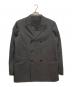 MARGARET HOWELL（マーガレットハウエル）の古着「ダブルジャケット」｜グレー