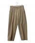 MACKINTOSH LONDON（マッキントッシュ ロンドン）の古着「ウール ツイル ビッグチノパンツ」｜ベージュ