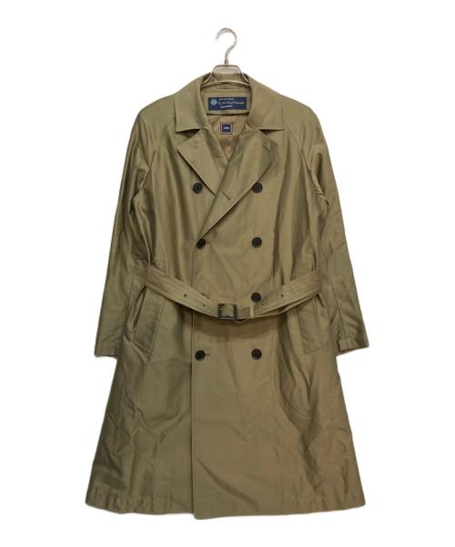 SHIPS（シップス）SHIPS (シップス) LORO PIANA (ロロピアーナ) RAIN SYSTEM トレンチ コート オリーブ サイズ:Mの古着・服飾アイテム