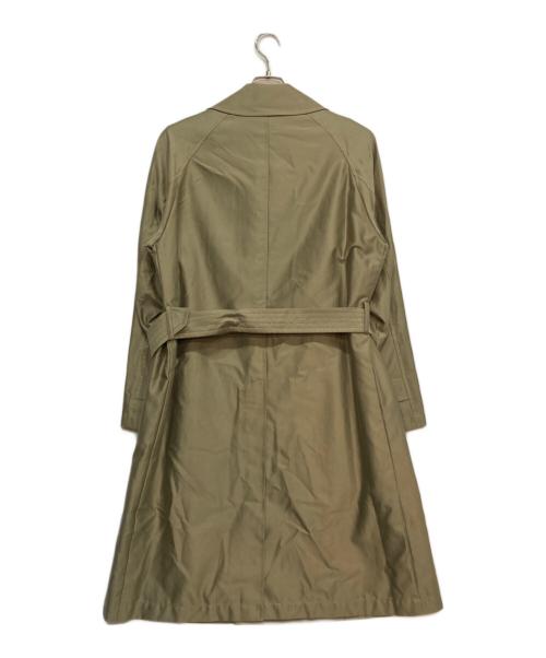 SHIPS（シップス）SHIPS (シップス) LORO PIANA (ロロピアーナ) RAIN SYSTEM トレンチ コート オリーブ サイズ:Mの古着・服飾アイテム