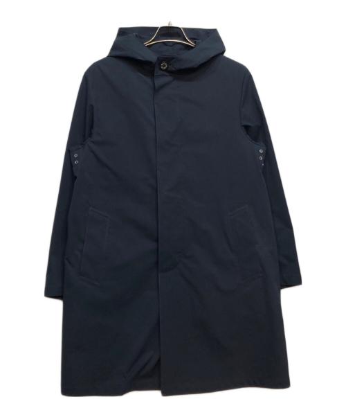 MACKINTOSH（マッキントッシュ）MACKINTOSH (マッキントッシュ) ライナー付きフーデッドコート ネイビー サイズ:40の古着・服飾アイテム