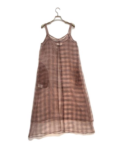sawa takai（サワタカイ）sawa takai (サワタカイ) キャミソールワンピース ピンク サイズ:Ｓの古着・服飾アイテム