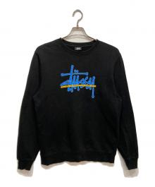 stussy（ステューシー）の古着「ロゴ スウェット」｜ブラック