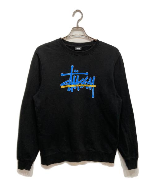 stussy（ステューシー）stussy (ステューシー) ロゴ スウェット ブラック サイズ:Sの古着・服飾アイテム