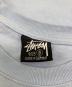 中古・古着 stussy (ステューシー) BIG&MEATY PIGMEXT DYEDプリントTシャツ スカイブルー サイズ:Ｓ：6000円
