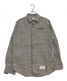 WACKO MARIA（ワコマリア）の古着「ギンガムチェックシャツ」｜ブラック