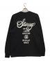 stussy (ステューシー) WORLD TOUR ロングスリーブ Tシャツ ブラック サイズ:L：7000円