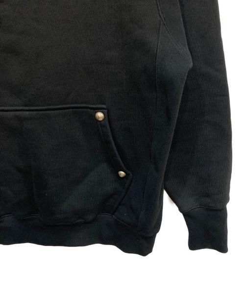 THUG CLUB（サグ クラブ）THUG CLUB (サグ クラブ) ARMOR HOODIE TCロゴ スタッズ パーカー ブラック サイズ:2の古着・服飾アイテム