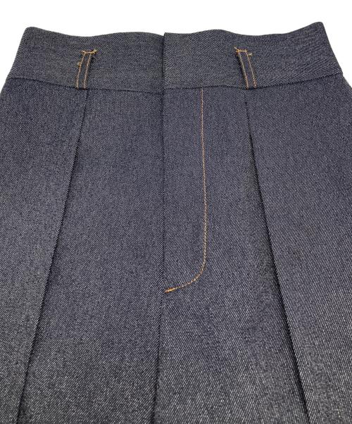 maison de dolce（メゾンドドルチェ）maison de dolce (メゾンドドルチェ) セゾン ワイドパンツ インディゴ サイズ:Ｓの古着・服飾アイテム