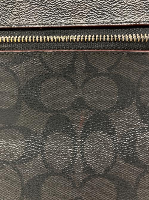 COACH（コーチ）COACH (コーチ) シグネチャー クラッチ バッグ ブラック サイズ:サイズ詳細参照の古着・服飾アイテム