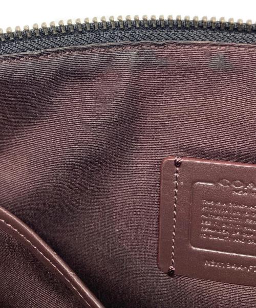 COACH（コーチ）COACH (コーチ) シグネチャー クラッチ バッグ ブラック サイズ:サイズ詳細参照の古着・服飾アイテム