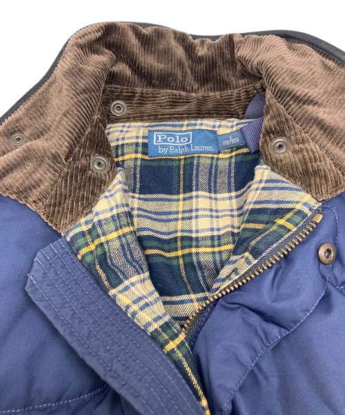 POLO RALPH LAUREN（ポロ・ラルフローレン）POLO RALPH LAUREN (ポロ・ラルフローレン) ダウンジャケット ネイビー サイズ:Sの古着・服飾アイテム
