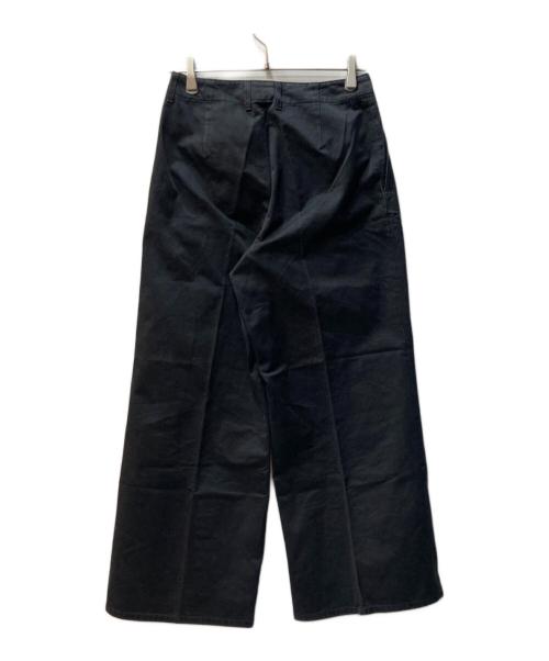 AURALEE（オーラリー）AURALEE (オーラリー) チノタック ワイドパンツ ネイビー サイズ:1の古着・服飾アイテム