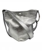 MM6 Maison Margielaエムエムシックスメゾンマルジェラ）の古着「ショルダー バッグ」｜シルバー
