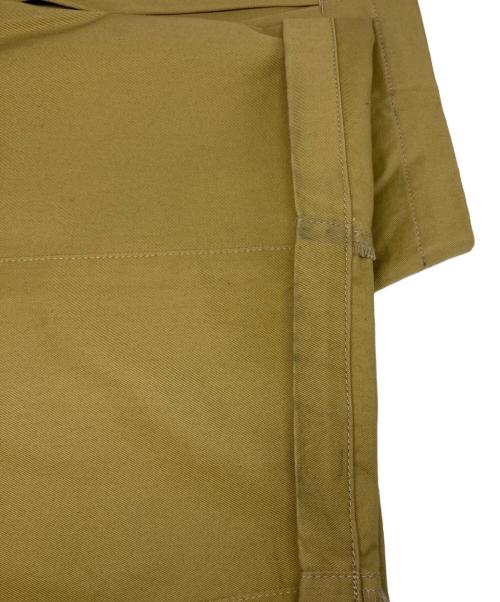 SAGE NATION（セイジ ネーション）SAGE NATION (セイジ ネーション) BOX PLEAT TROUSER ベージュ サイズ:Ｓの古着・服飾アイテム