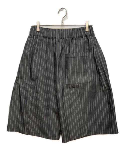 6cRAyon（シックスクレヨン）6cRAyon (シックスクレヨン) ワイドレッグショーツ グレー サイズ:Mの古着・服飾アイテム