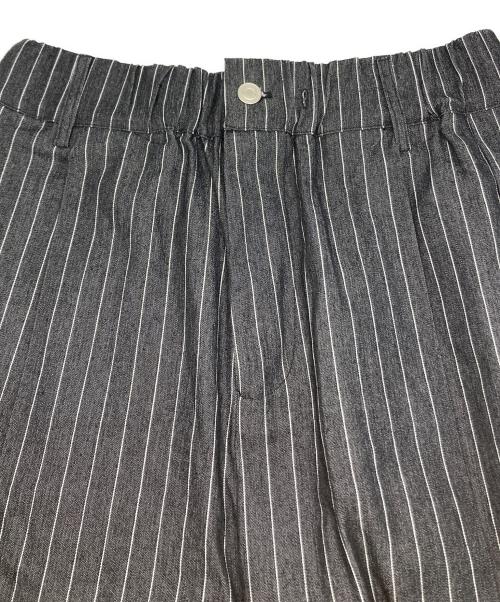 6cRAyon（シックスクレヨン）6cRAyon (シックスクレヨン) ワイドレッグショーツ グレー サイズ:Mの古着・服飾アイテム