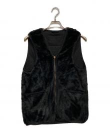 Barbour（バブアー）の古着「SL FUR LINER VEST」｜ブラック