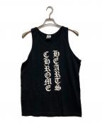 CHROME HEARTSクロムハーツ）の古着「タンクトップカットソー」｜ブラック