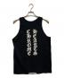 CHROME HEARTS (クロムハーツ) タンクトップカットソー ブラック サイズ:M：30000円