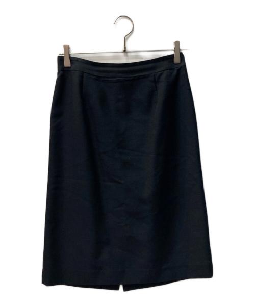 Paul Stuart（ポールスチュアート）Paul Stuart (ポールスチュアート) シルク混 bセットアップ スーツ ブラック サイズ:6の古着・服飾アイテム