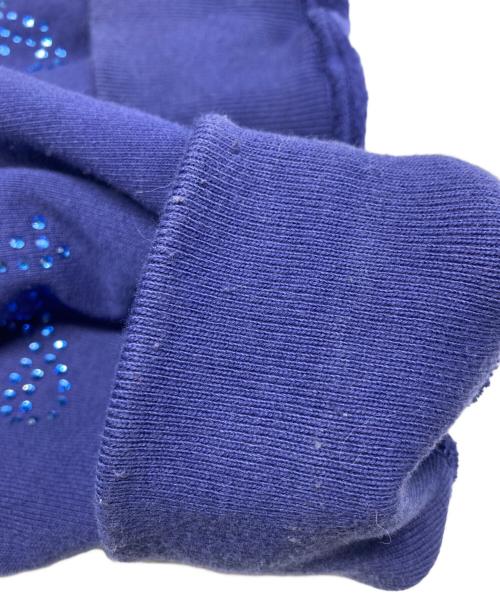 SUPREME（シュプリーム）SUPREME (シュプリーム) Rhinestone Zip Up Hooded パープル サイズ:Lの古着・服飾アイテム