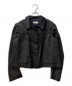 DRIES VAN NOTENドリスヴァンノッテン）の古着「シルク ジャケット」｜ブラック