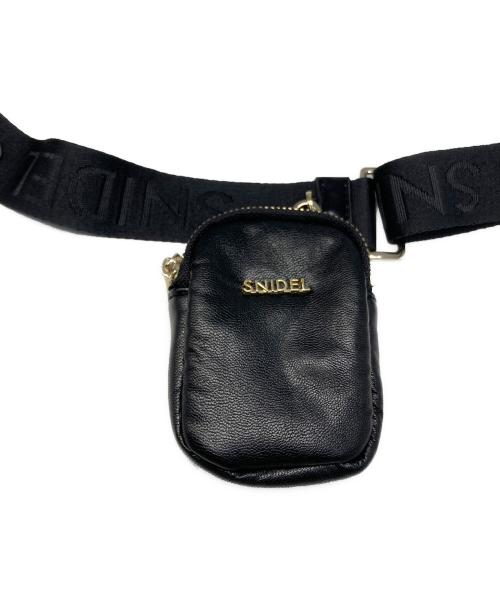 Snidel（スナイデル）Snidel (スナイデル) マルチ ウェイ ムーン バッグ ブラック サイズ:ONE SIZEの古着・服飾アイテム